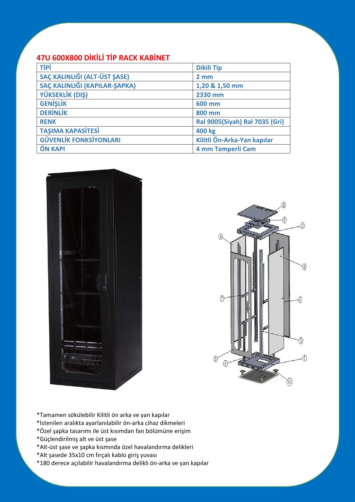 47U 600X800 DATASHEET-1